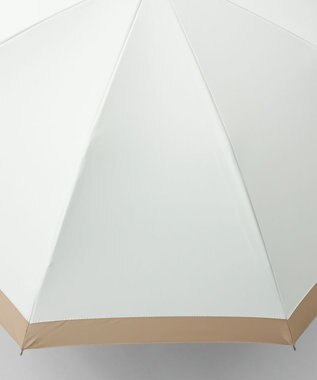 AURORA 【WEB限定】 バイカラー晴雨兼用長傘 オフホワイト