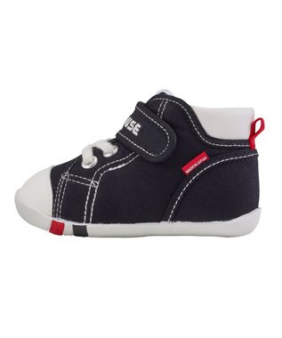 MIKI HOUSE HOT BISCUITS 【ミキハウス】【11.5-13.5cm】 ファーストベビーシューズ 黒