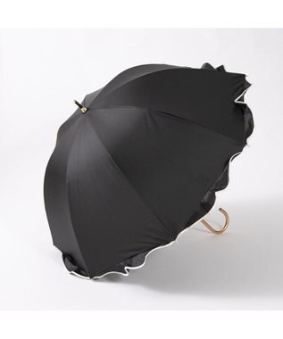 UNBILLION カシュネ cachenez / 【晴雨兼用】【日傘】 【UV カット率99.999.9％以上】PUへプラムバルーンショートパラソル ブラック