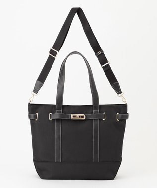 LA BAGAGERIE ベルテッド2WAYトート ブラック