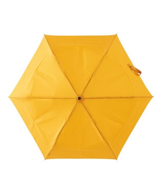 MOONBAT urawaza sim(ウラワザ スリム) 3秒でたためる傘 折りたたみ傘 55cm 大きめ UV カナリア(カラシ)