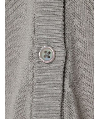 earth music&ecology シアーカーディガン Gray