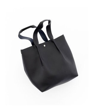 JOSEPH HOMME シンセティックシュリンクレザー　トートバッグ ブラック系