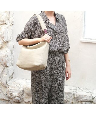 Regalo Felice 【撥水生地 / 持ち手が外せる】ショルダー大 / REGALO LGY(サンドグレー)