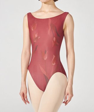 Chacott ノースリーブレオタード ガーネットＰＴ