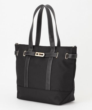 LA BAGAGERIE ベルテッド2WAYトート ブラック