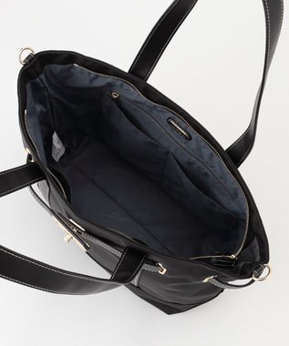 LA BAGAGERIE ベルテッド2WAYトート ブラック