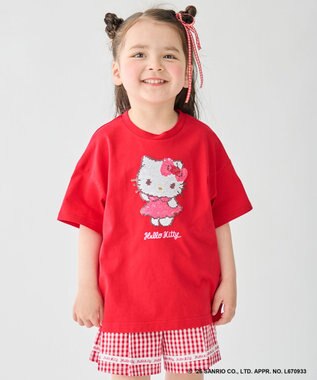 ANY KIDS 【サンリオキャラクターズ×ANY KIDS】ひんやり ミラクルスパンコール Tシャツ