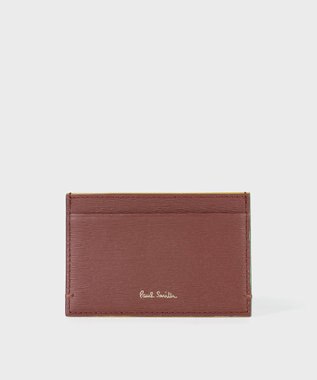 Paul Smith カラードエッジ パスケース チェスナット