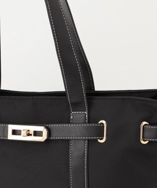 LA BAGAGERIE ベルテッド2WAYトート ブラック