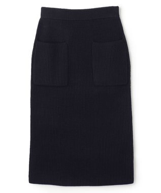 BEIGE， DOUAI / ニットスカート Navy