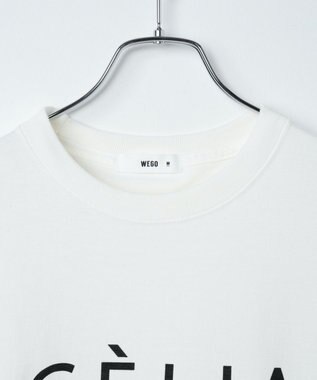 WEGO 【新色追加/手洗い可/綿100%/MLXLサイズ】クルーネックプリントTシャツ 柄14