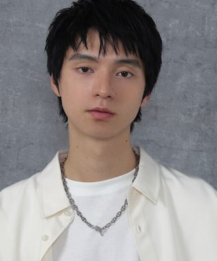 WEGO Mステンレスマンテルチェーンネックレス 柄4