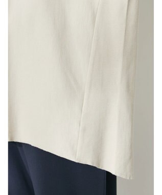 CRAFT STANDARD BOUTIQUE プリント裏毛チュニック Ivory