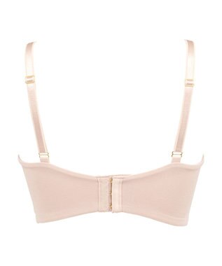 BRADELIS New York 【BRADELIS Me / ノンワイヤー・バストアップ】 BRADELIS HUGMEコットンブラ ヌードベージュ