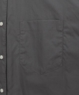 CRAFT STANDARD BOUTIQUE バンドカラーシャツ Stripe Gray