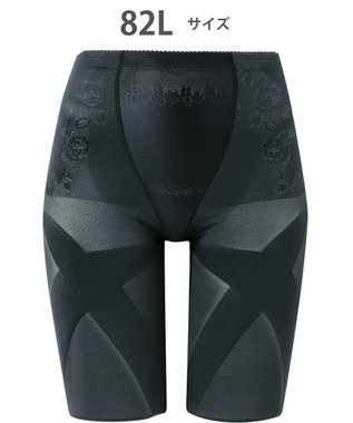 Wing ガードル フルロング丈 【スリムアップパンツ】 はいて歩いてエクササイズ KQ0823 ウイング／ワコール コン