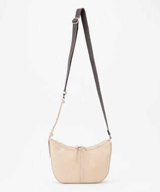 Y'SACCS ハーフムーンボディショルダーバッグ アイボリー