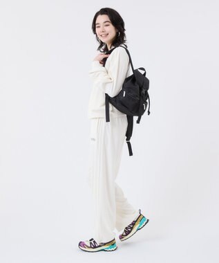 LeSportsac SMALL VOYAGER MH/ブラックサテンスナイデル ブラックサテンスナイデル