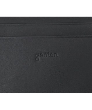 genten スマートウォレットⅡ 名刺入れ クロ