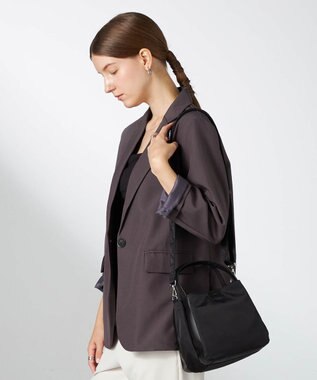 Y'SACCS スクエアすっきりトート SSサイズ ブラック