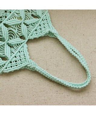 ROOTOTE 1149【カゴバッグ】LT.デリ.マクラメ-C 04：ミント