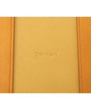 genten ダイヤカットワーク　パスケース イエロー