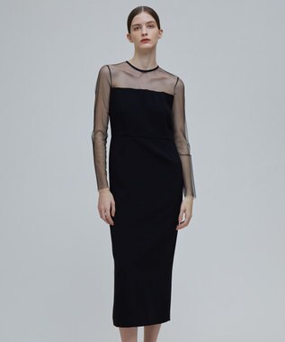 BEIGE， SARAH / ビスチェドレス Black