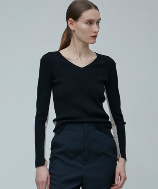  LA MONNAIE / Vネックニット