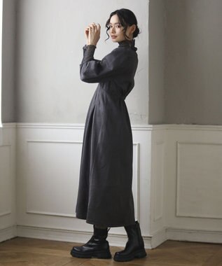 Green Parks ・ＥＬＥＮＣＡＲＥ　ＤＵＥ　スエードポンチタックワンヒ Charcoal Gray