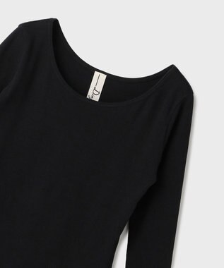 GRACE CONTINENTAL テレコカットトップ ブラック