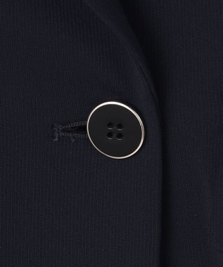 ANY SIS ライトジャージー テーラードジャケット ネイビー