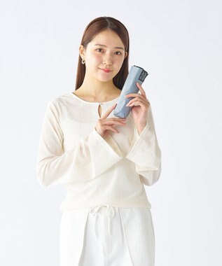 MOONBAT 【遮光100％/超軽量/大きめ】マジで軽い傘 晴雨兼用 折りたたみ日傘 マジカルテックプロテクション 61cm ライトグレー