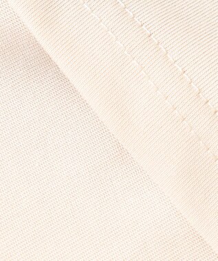 ANY グリッタープリントロゴＴシャツ ベージュ