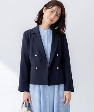 組曲 オシャクロス ジャケット ネイビー系