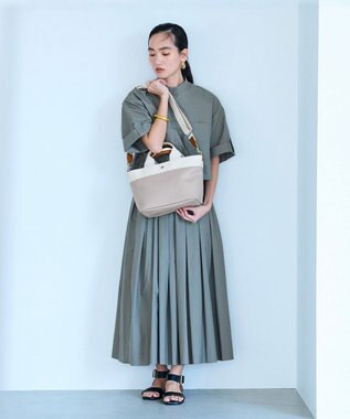 TOPKAPI 【人気色が限定復活！】【Breath TOPKAPI】RIPPLE リプル トート バッグ M（ショルダー付き） ペールベージュ