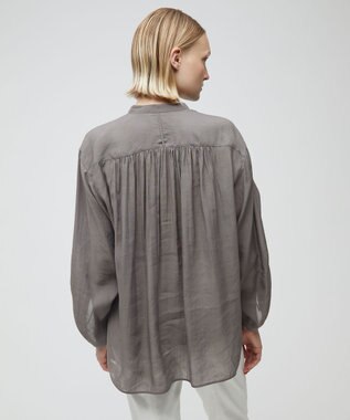 BEIGE， LILAC / シアーブラウス Steel