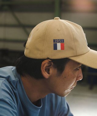 SHARE PARK LADIES 【UNISEX】エンブレムキャップ ベージュ系