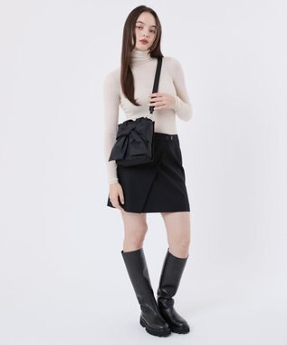 LeSportsac BOW MINI N/S TOTE/ブラックボウズ ブラックボウズ