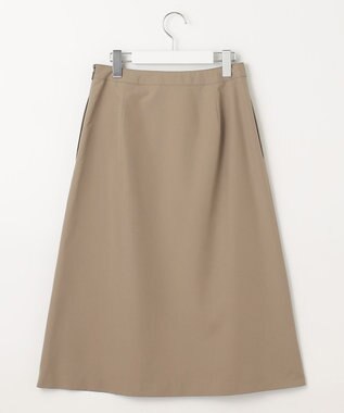 J.PRESS LADIES 【洗える・撥水】 Minotechライトタフタ スカート ブラウン系