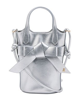 LANVIN en Bleu リュバン ショルダーバッグ シルバー