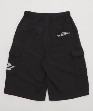 WEGO 別注PIKOグラフィックカーゴショーツ ブラック
