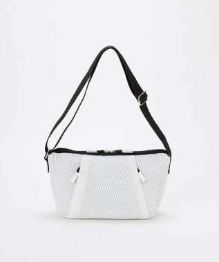 TOPKAPI 【Breath TOPKAPI】ポリメッシュ ショルダーバッグ ホワイト