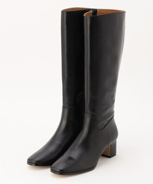 J.PRESS LADIES レザー ロングブーツ ブラック系