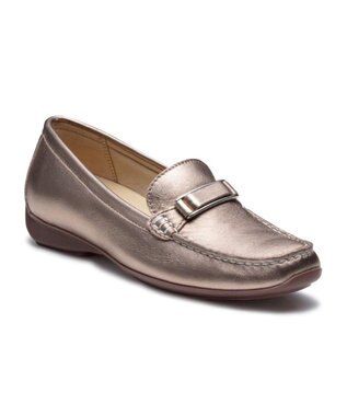 REGAL FOOT COMMUNITY 【リーガルレディース】F08R フラットシューズ ブロンズゴールド