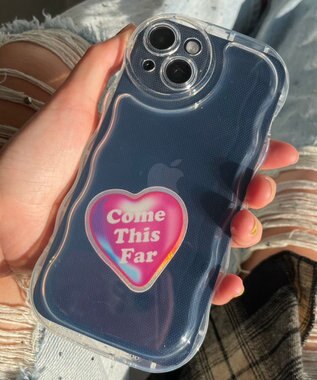 WEGO クリアウェーブiphoneケース