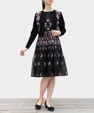 TOCCA 【キャンセル分販売！】FRAGRANCE OF FLOWERS カーディガン ブラック系