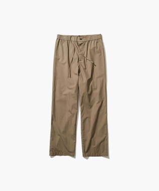 ATON COTTN LAWN | ワイドイージーパンツ - UNISEX BEIGE