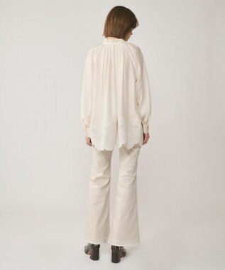 GRACE CONTINENTAL ヘムレースギャザートップ キナリ