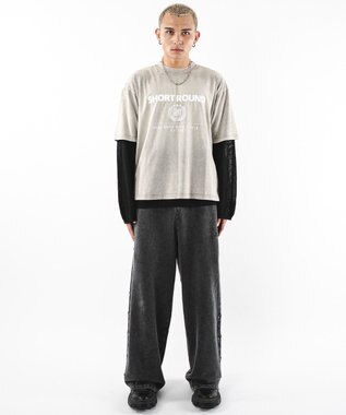 WEGO 【ユニセックス着用ITEM】ブリーチエンブレムロゴT（SS） グレー